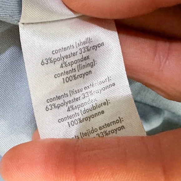 NWT- WeWoreWhat x Revolve Double Breasted Blazer Suiting Twill Storm - Picture 7 of 13